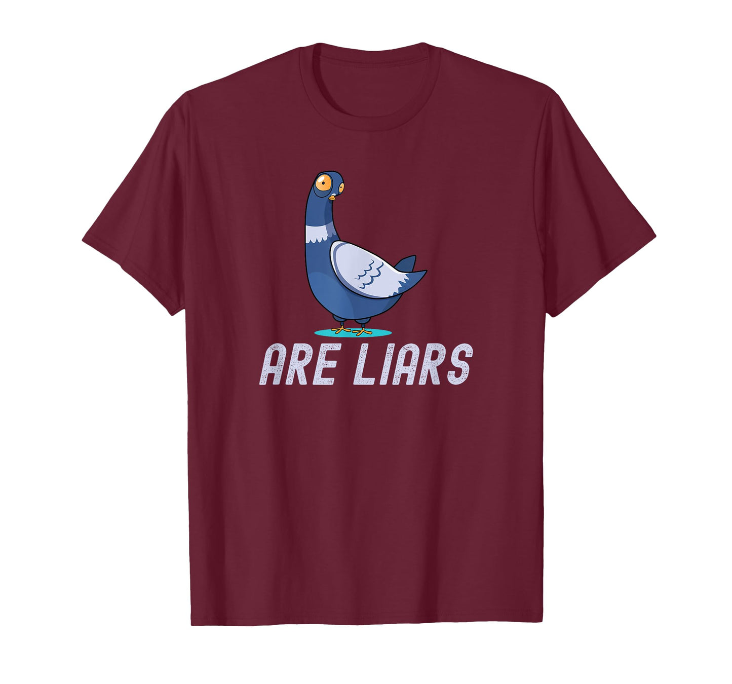 Birds Spies Pigeons Aren`t Real Pigeons Are Liars T-Shirt