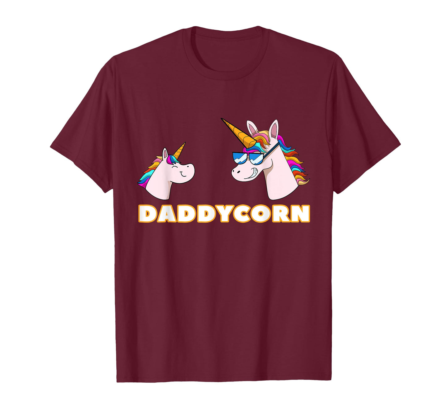 Daddycorn Daddy 1 Kid Father Unicorn Father's Day T-Shirt