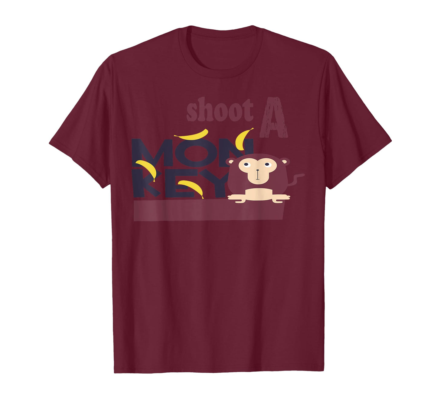 Shoot A Monkey Funny Southern Quotes Classic Design T-Shirt