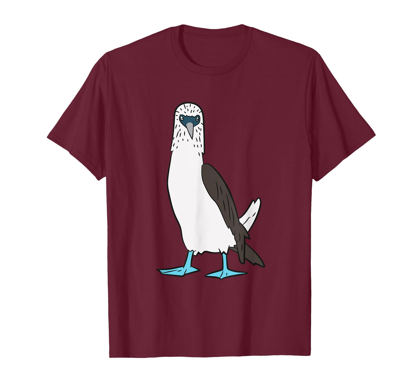 Cute Blue Foot Booby Bird Dancing Blue Foot Boobie Bird T-Shirt