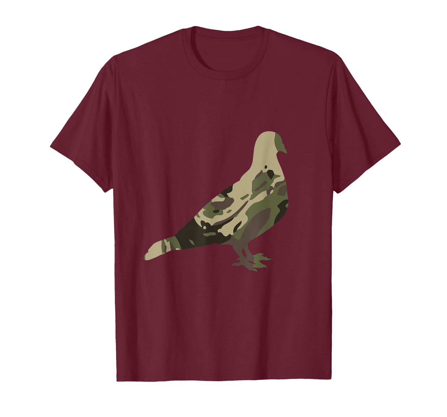 Dove Hunting Trip messy bun Hunters Bird Military Dove Camo T-Shirt