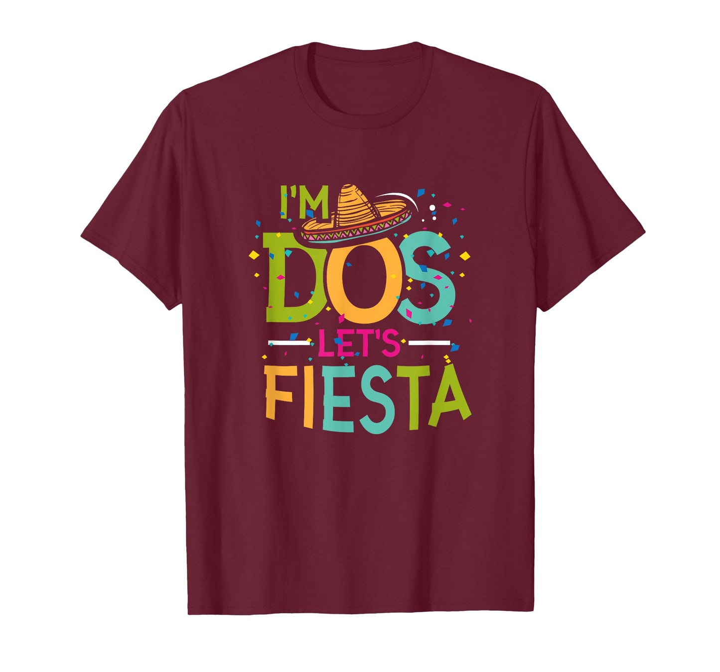 I'm Dos Taco Twosday Shirt Boy Girl Kids 2nd Birthday Gift T-Shirt