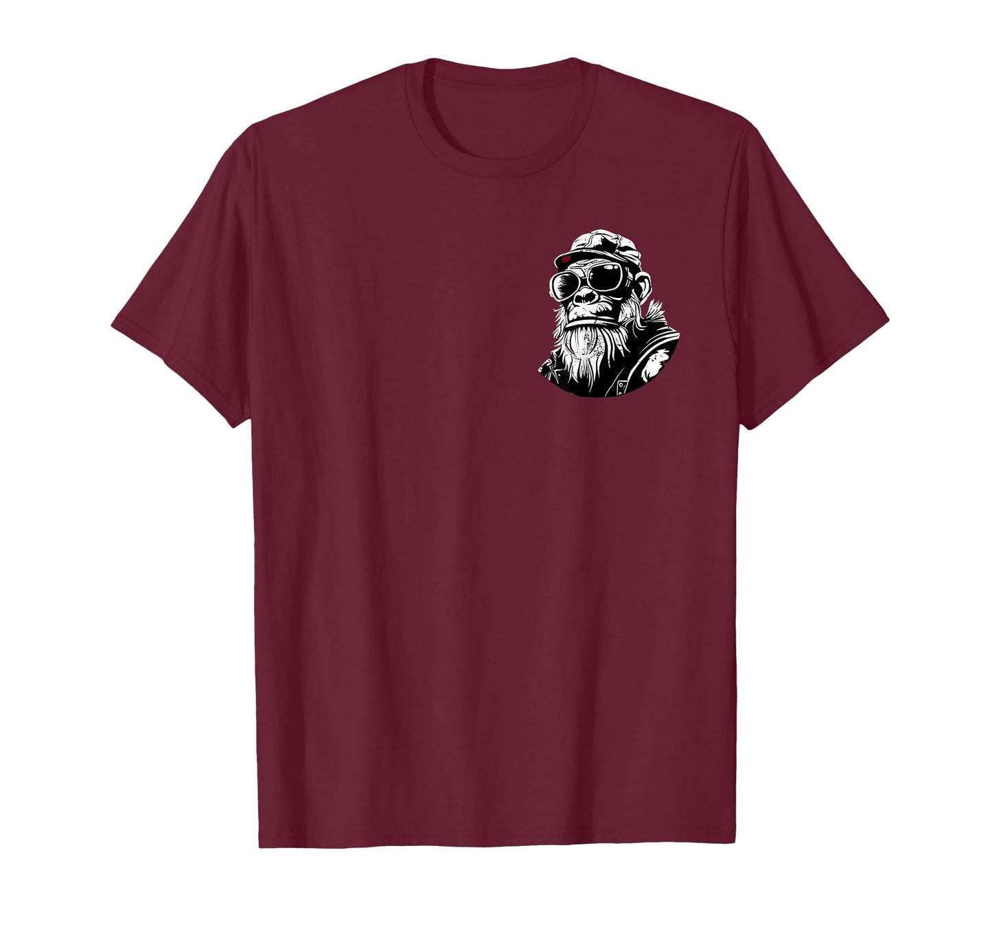 Grumps Like A Regular Grandpa Only Grumpier Monkey T-Shirt