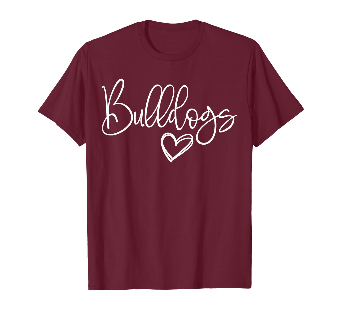 Mascot Sports School Spirit Bulldogs Back to School Shirt T-Shirt