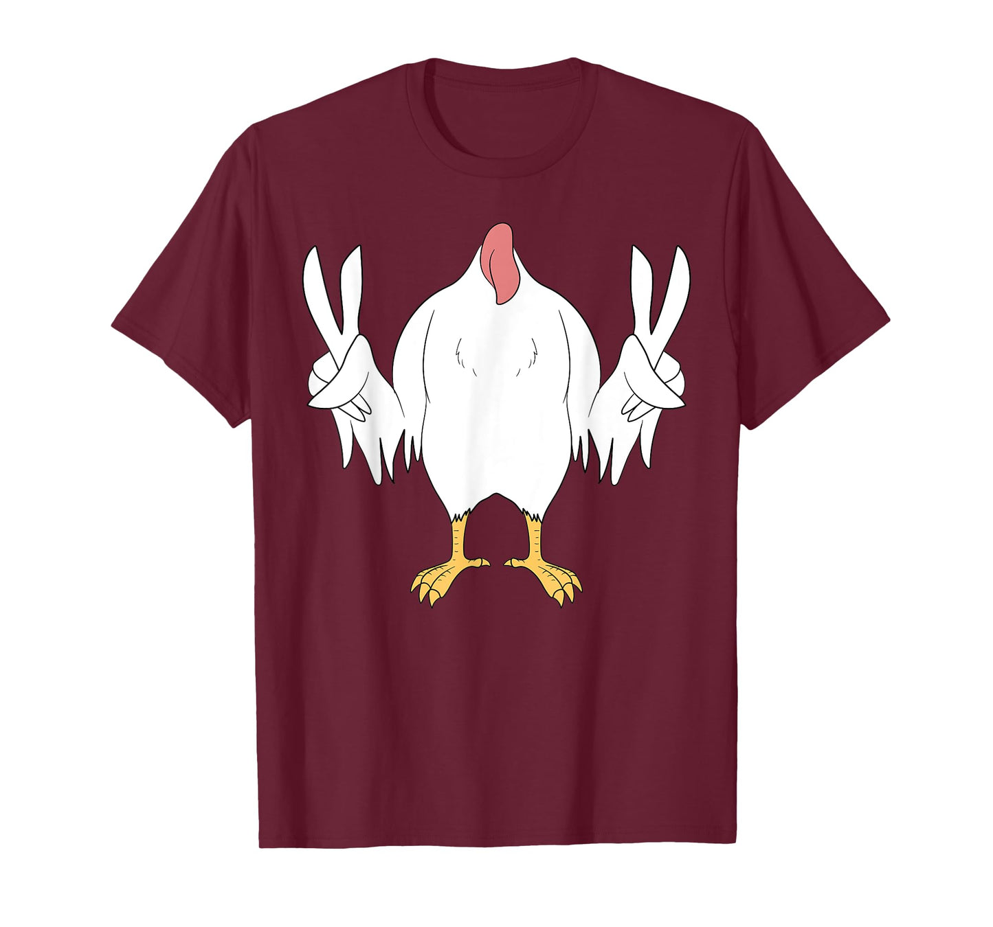 Chicken Body Costume Easy Halloween Costume Gift Funny T-Shirt
