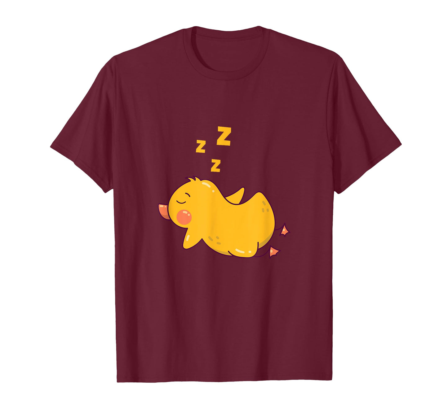 Sleeping Duck Rubber Duckling Nap Sleep Pajamas Party T-Shirt