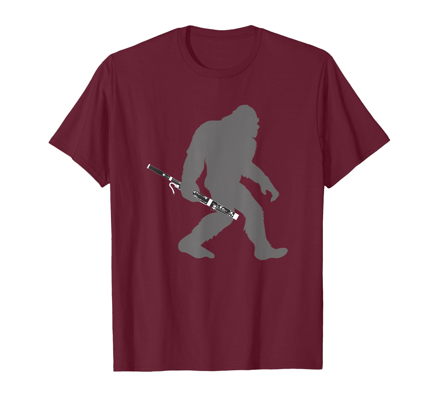 Funny Bassoonist Bigfoot musician with Bassoon T-Shirt
