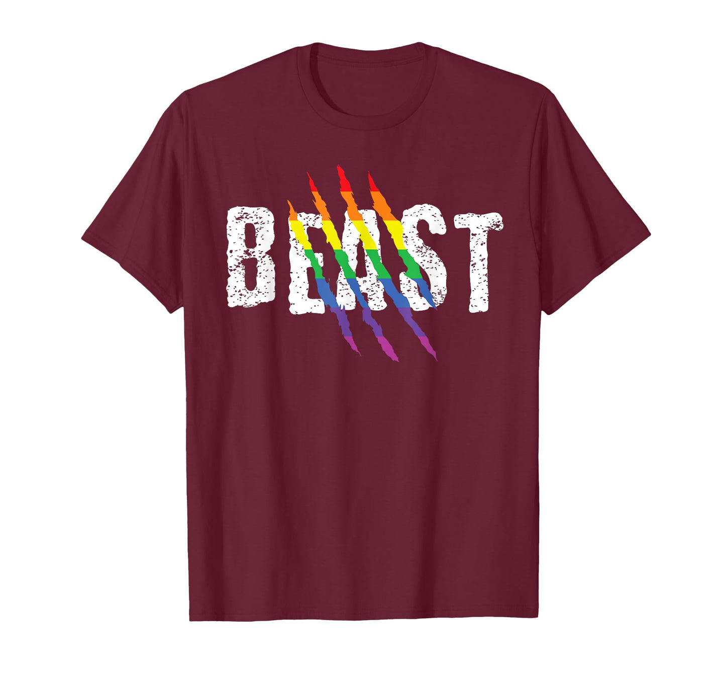 Gay Beast Rainbow LGBT Bear T-Shirt T-Shirt