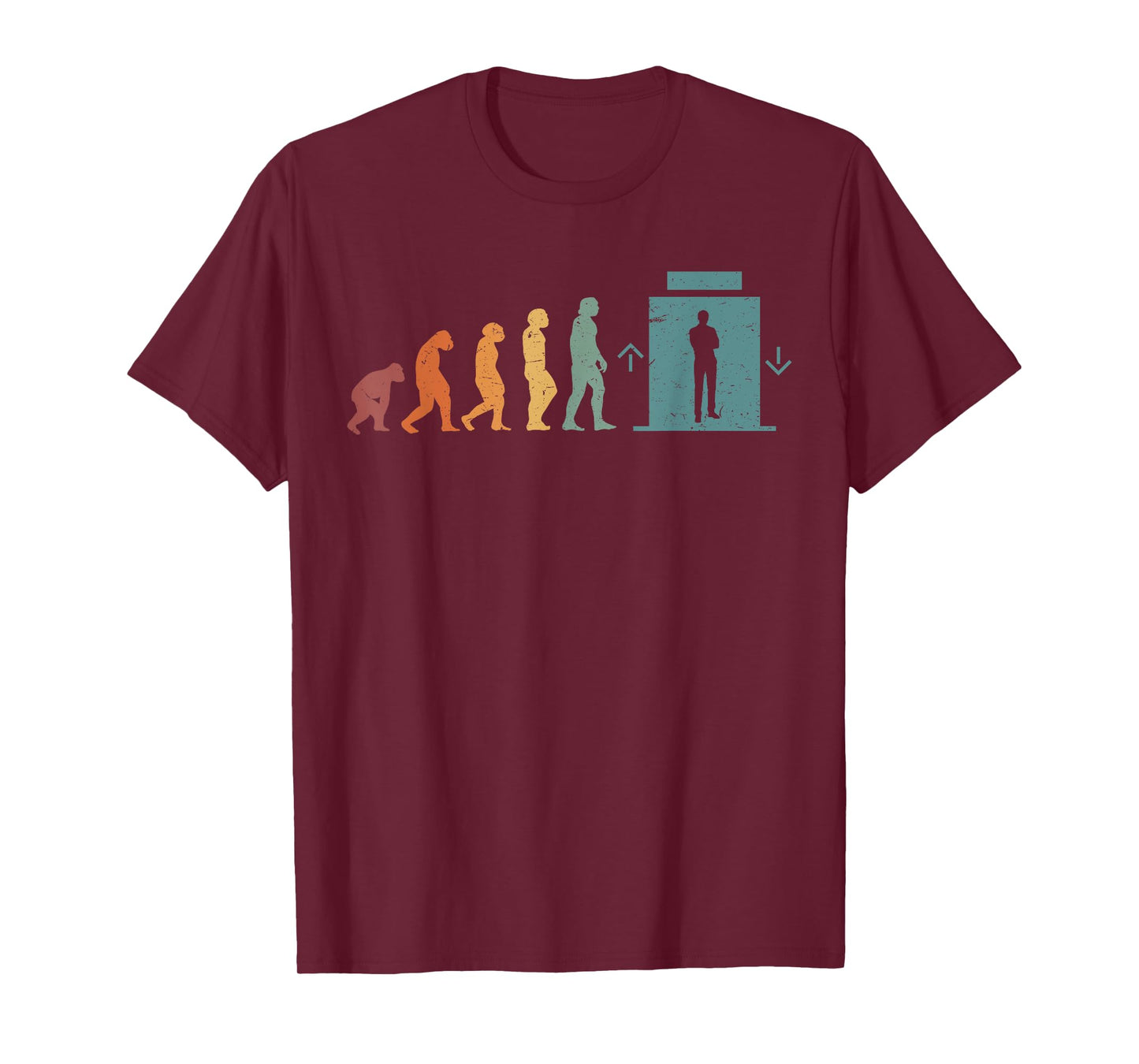 Evolution Of An Elevator T-Shirt