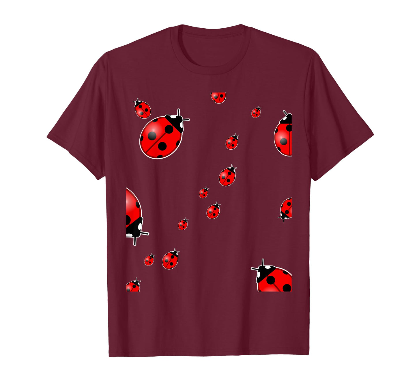 Ladybird Cute Ladybugs Bugs Lover Gift T-Shirt