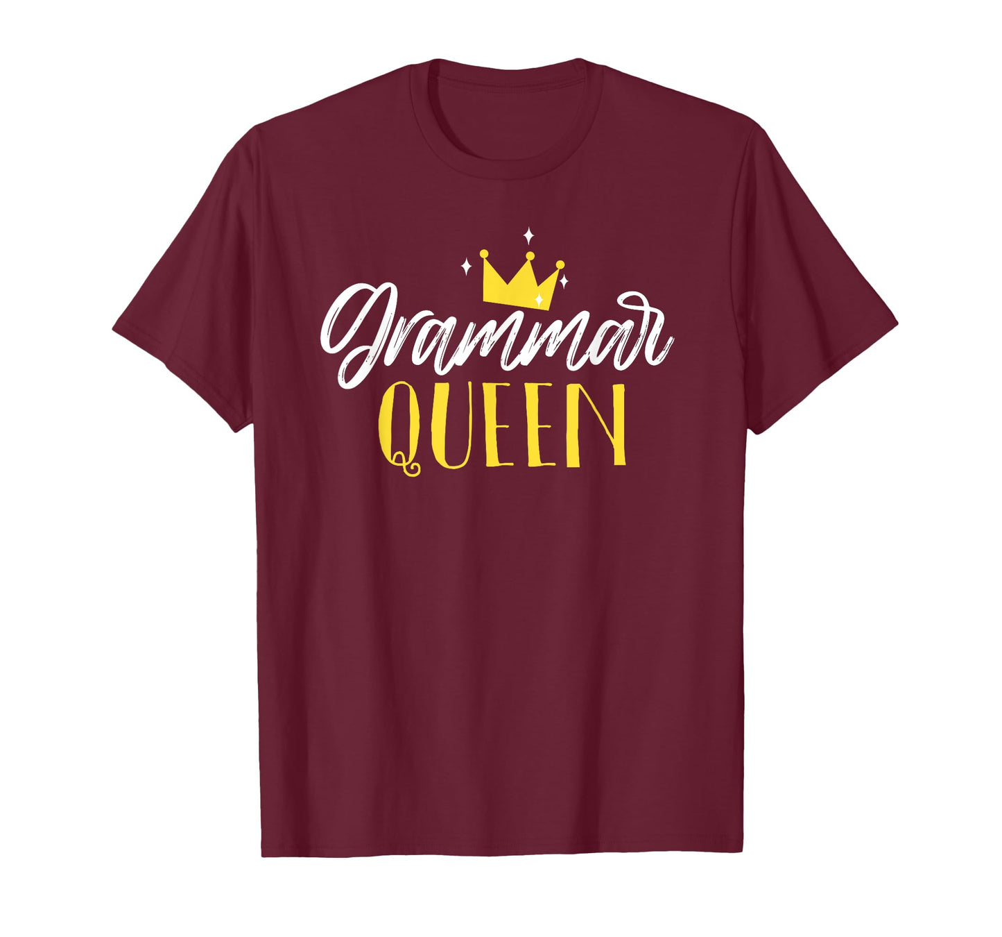 grammar queen funny teacher school friendly Men Women T-Shirt
