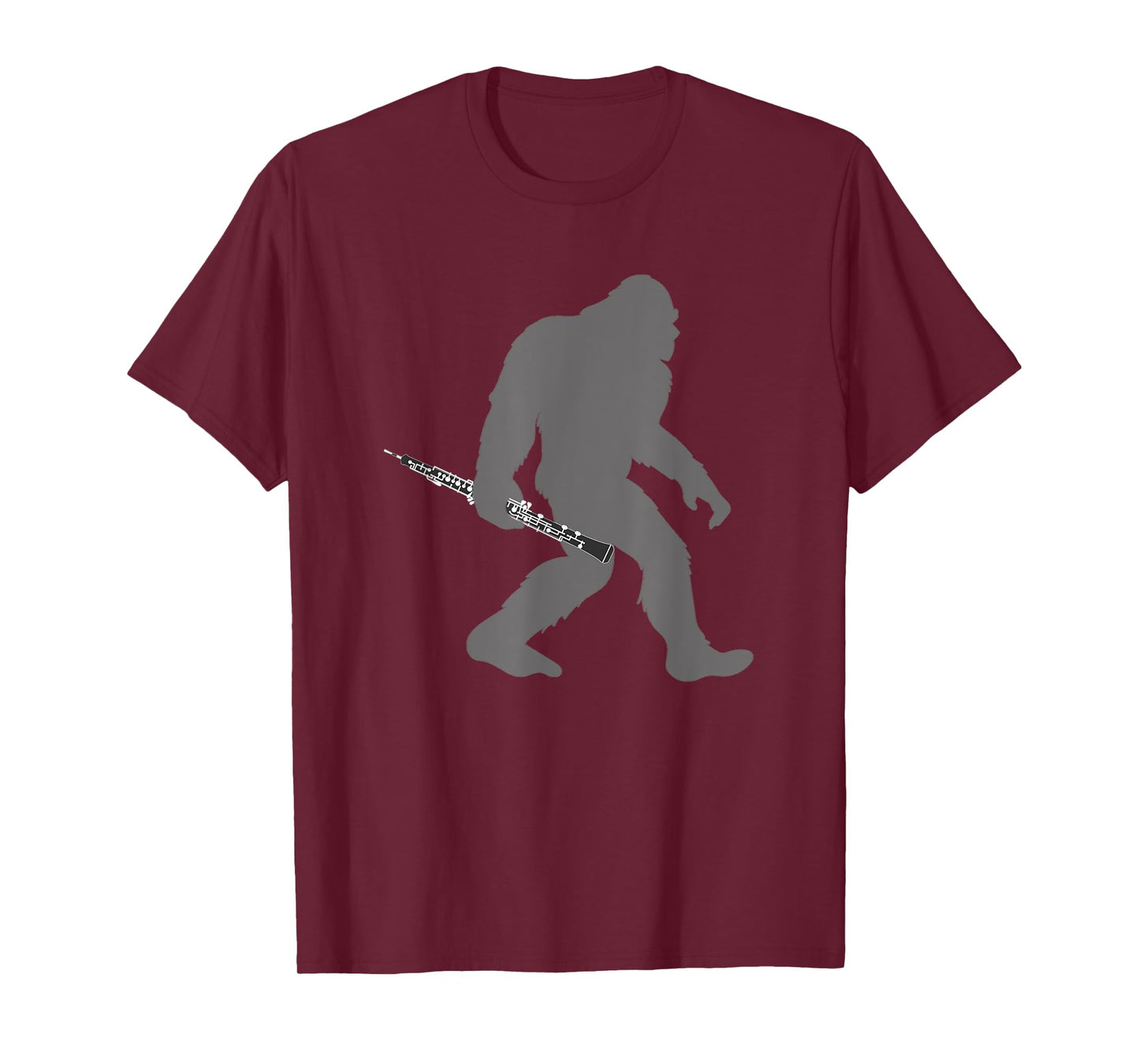 Funny Oboist Bigfoot musician with Oboe T-Shirt