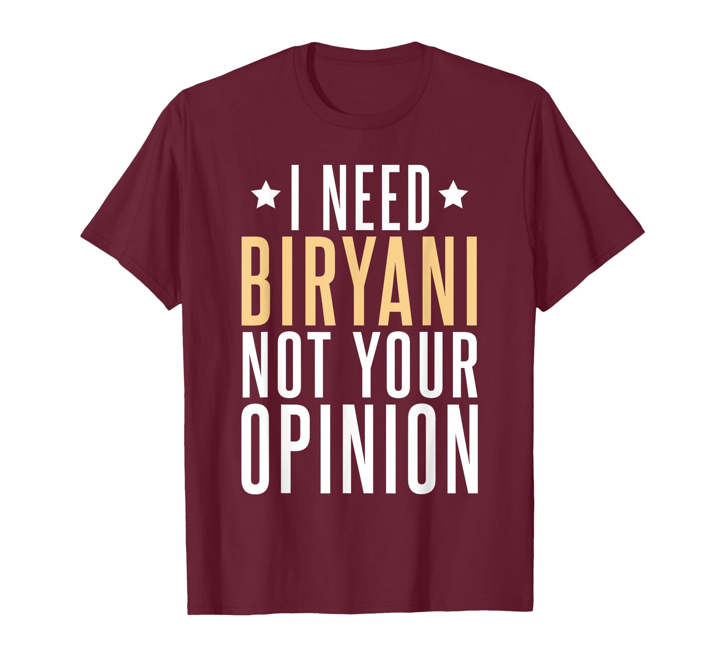 Chicken Biryani Masala Indian Desi Food Funny Biryani T-Shirt
