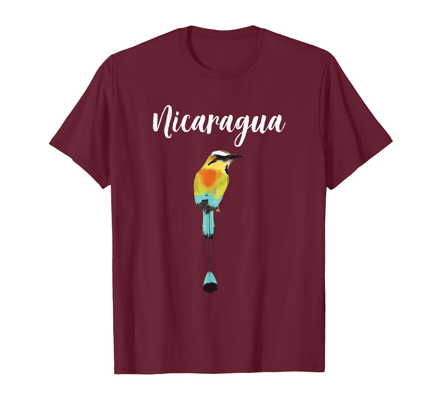 Nicaragua Guardabarranco Nicaraguan Bird Nica SOS Managua T-Shirt