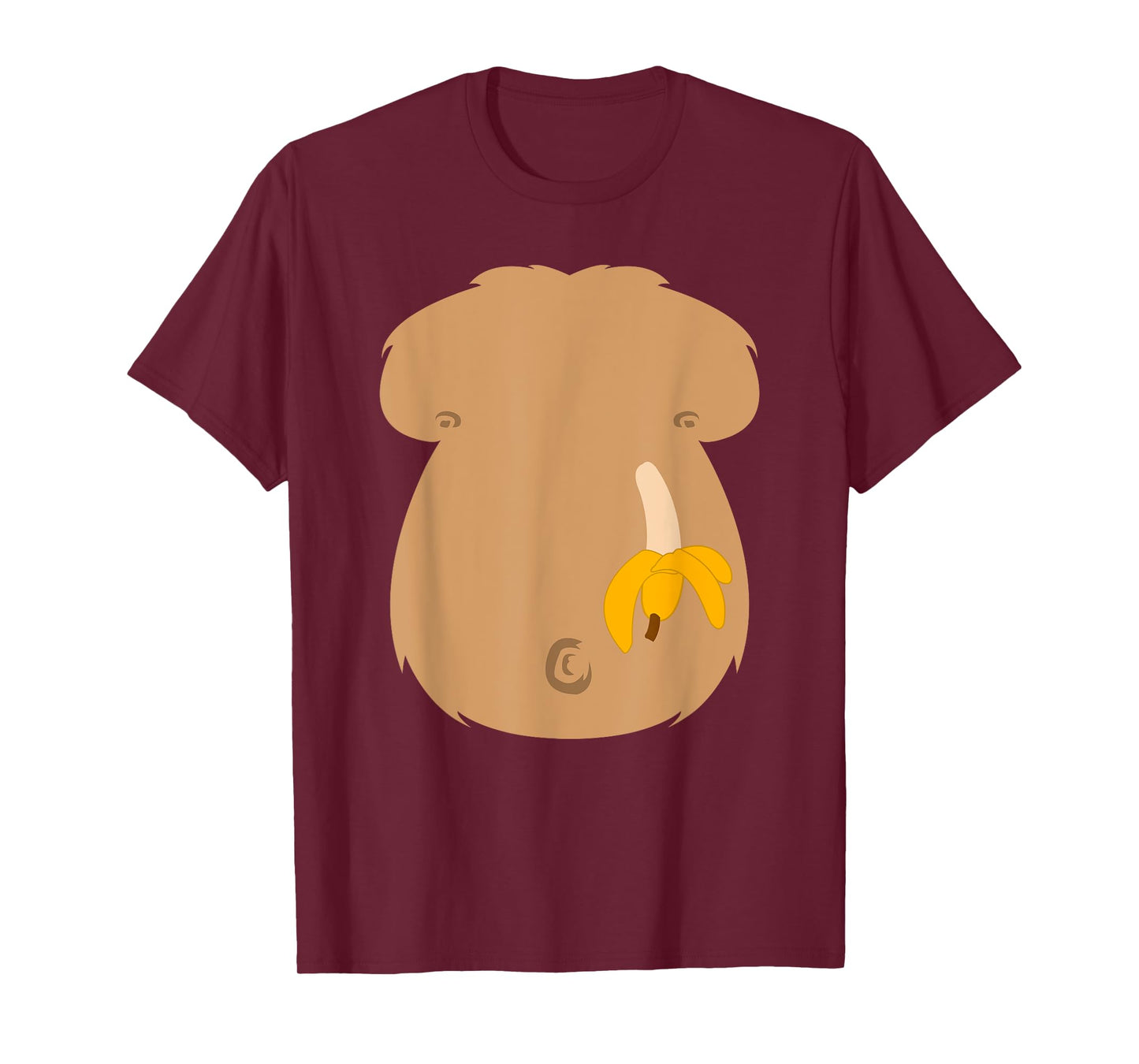 Halloween Gorilla Monkey Chest Lazy DIY Costume Funny Shirt