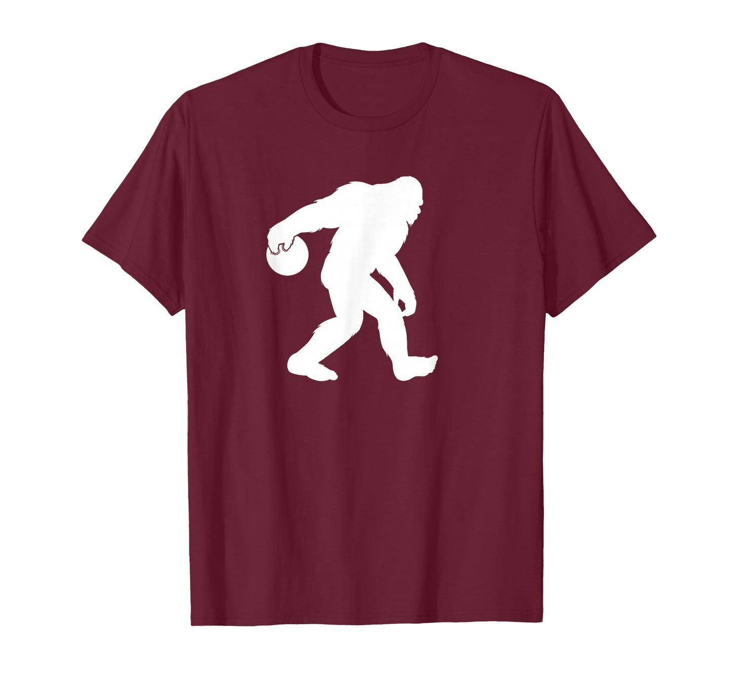 Bigfoot loves bowling funny Bigfoot bowling T-Shirt