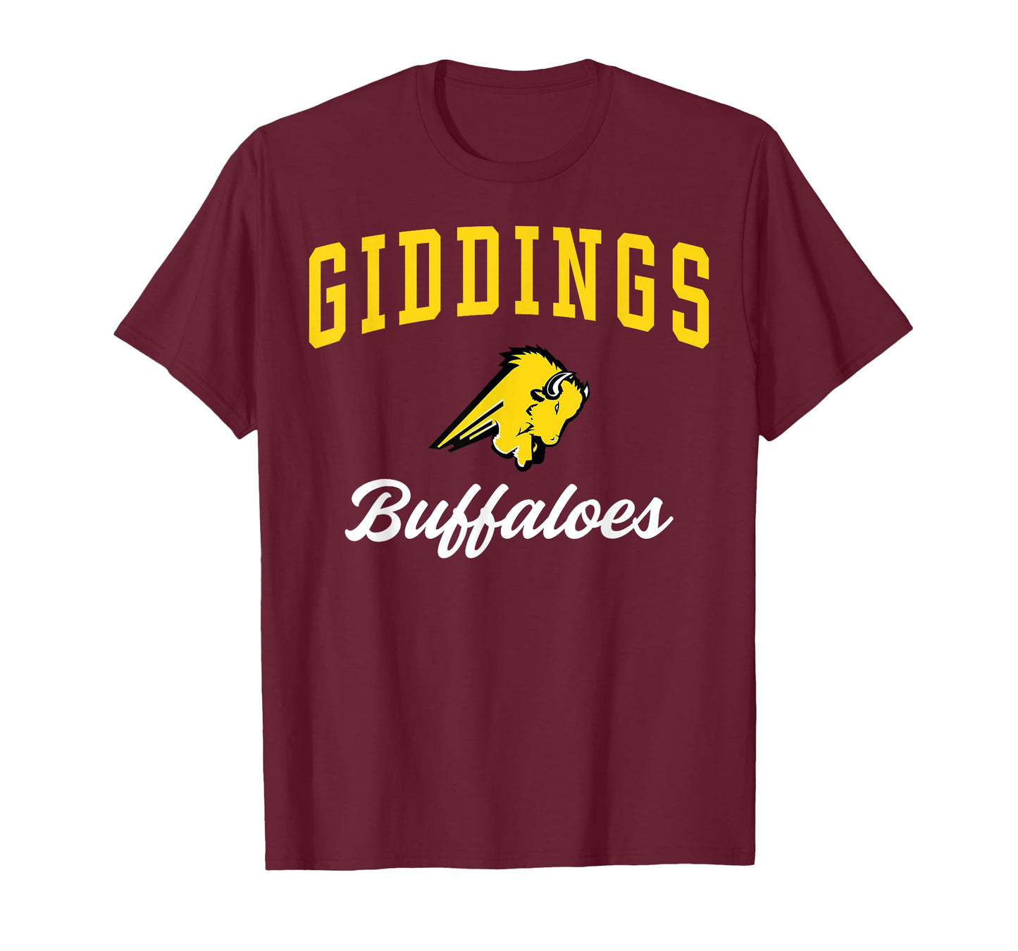 Giddings High School Buffaloes T-Shirt C3 T-Shirt