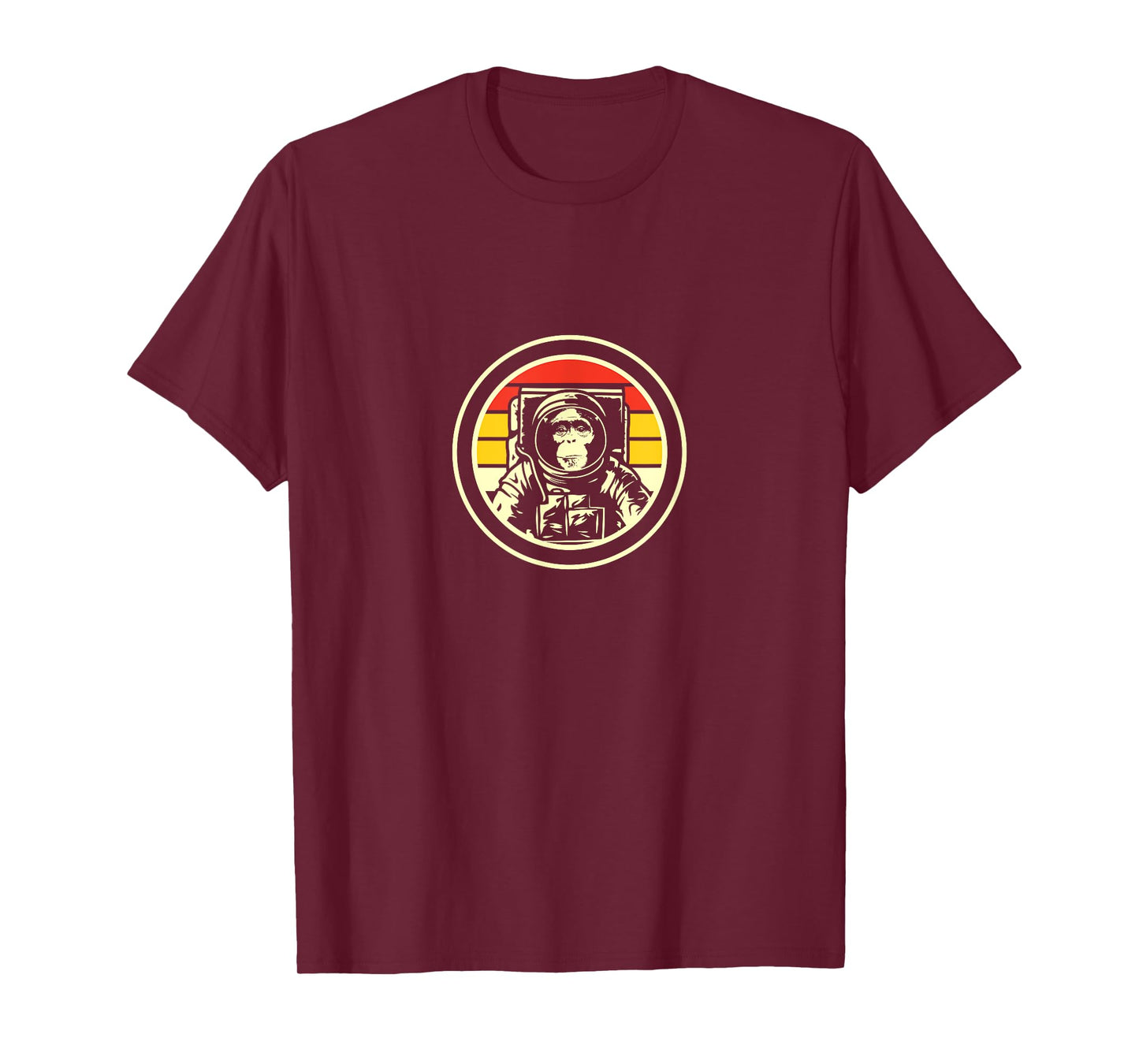 Retro Astronaut Space Monkey T-Shirt