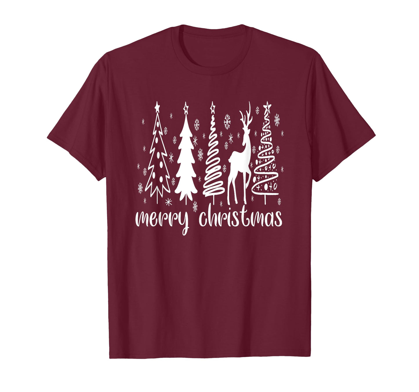Merry Christmas Holiday Xmas Tree T-Shirt