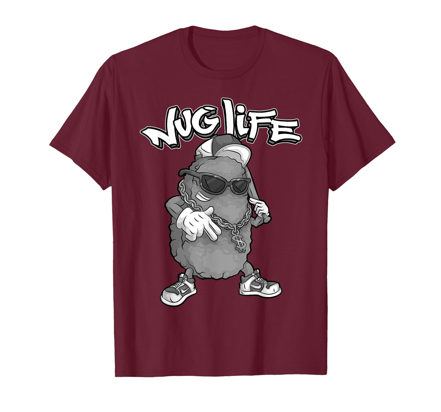 Funny Nug Life Gift | Cute Chicken Nuggets Lover Men Women T-Shirt