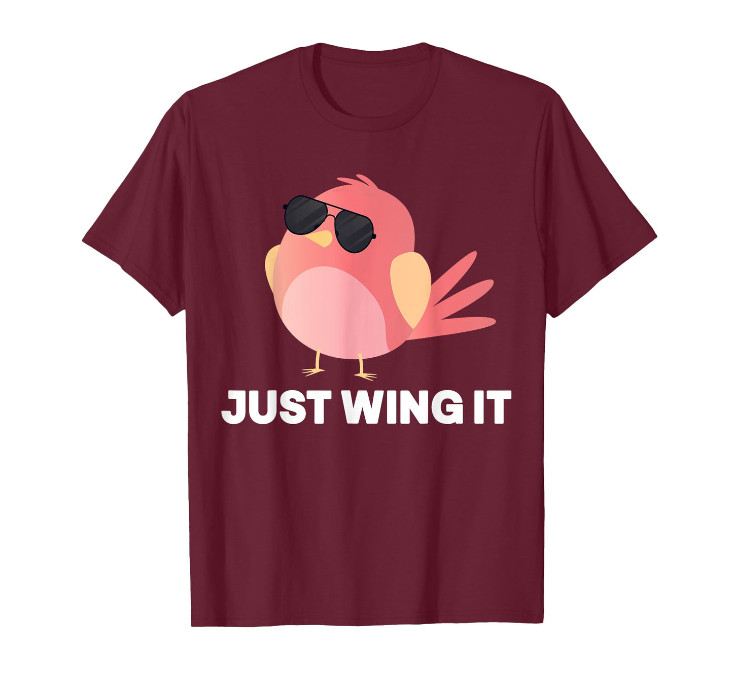 Bird Watching Just Wing It, Bird T-Shirt