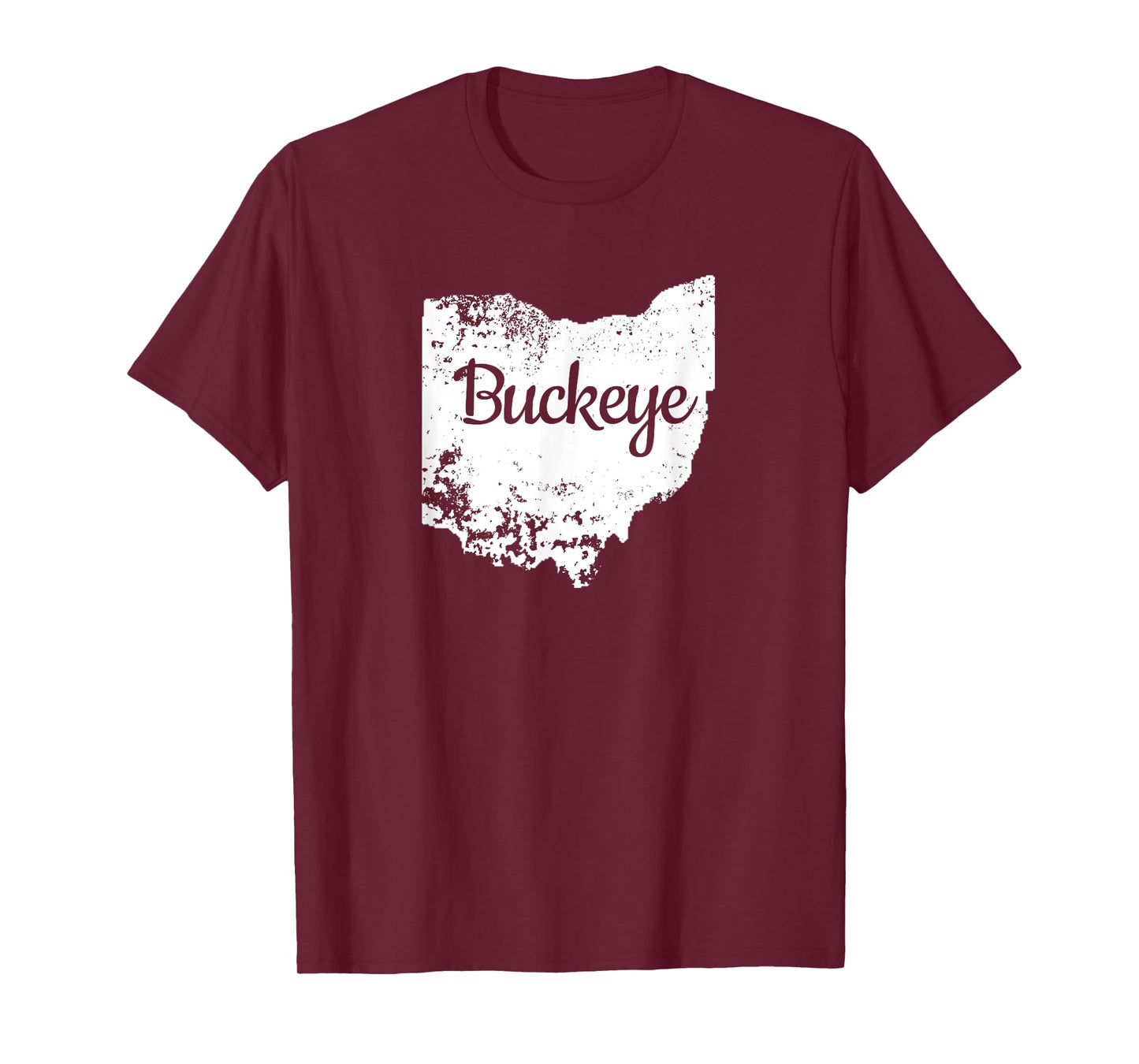 Ohio Shirt OH Love Buckeye State Home Distressed Tee T-Shirt