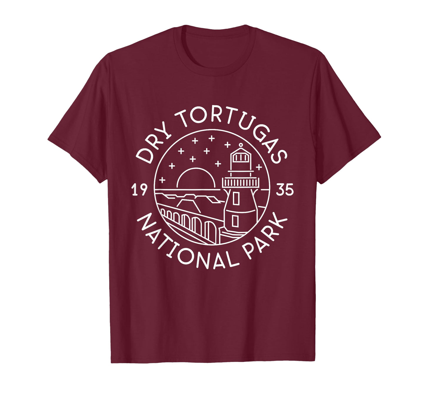 Dry Tortugas National Park 1935 Florida T-Shirt