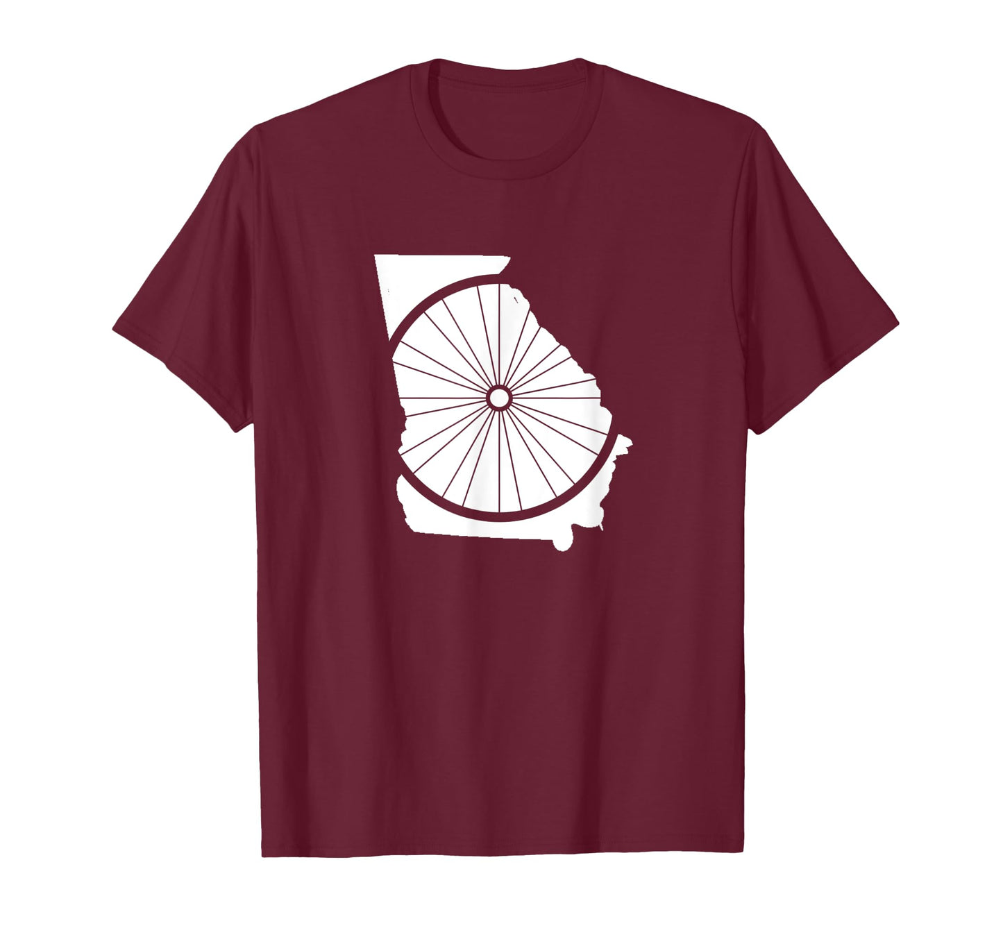 Georgia Bicycle Shirt, GA Biking Gear, GA Cycling T-Shirt