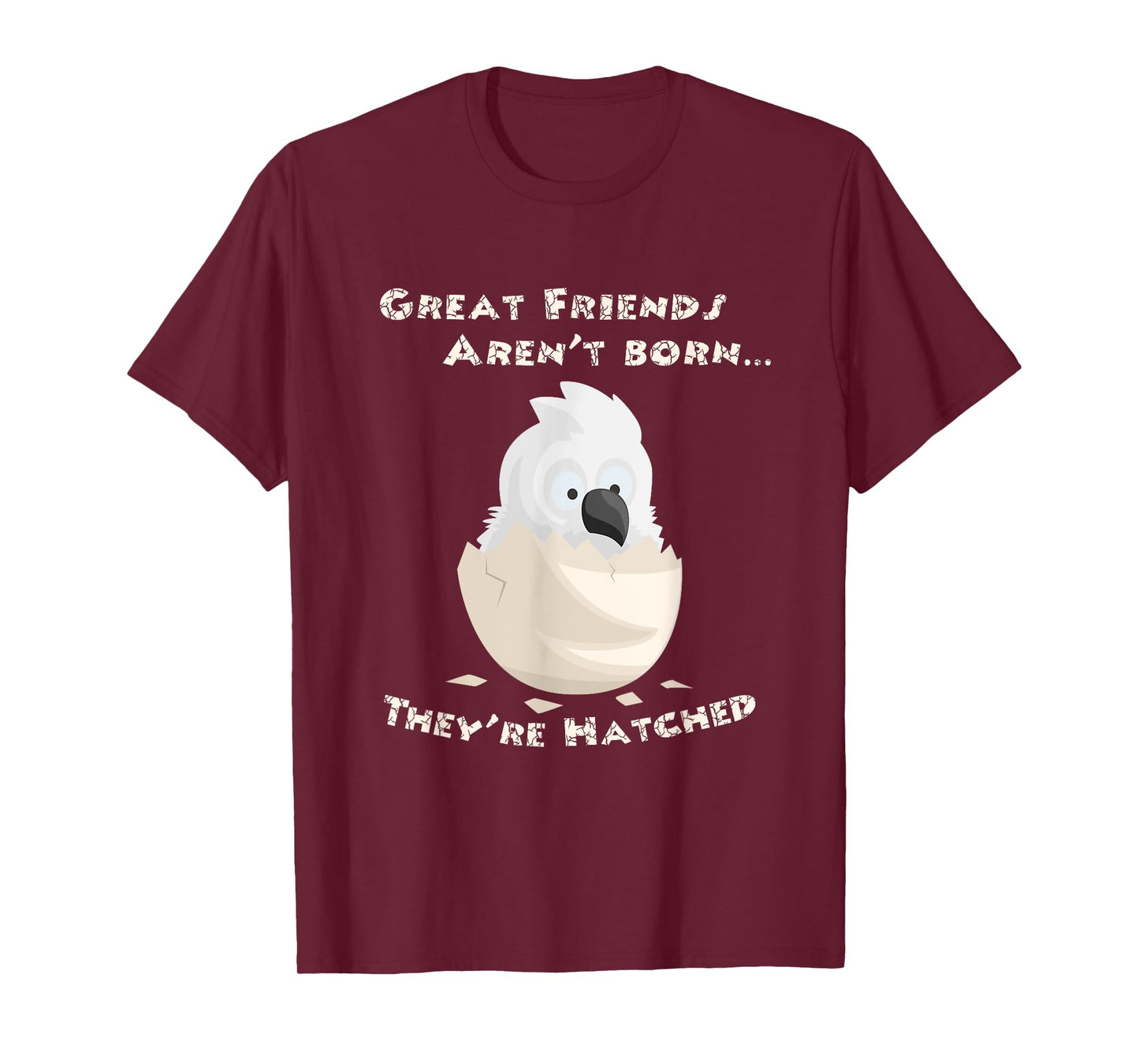 Umbrella Cockatoo Friends Hatched T-Shirt