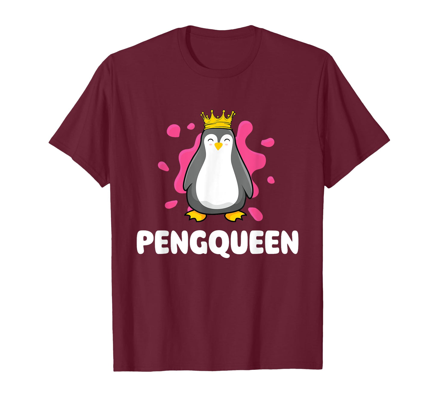 Pengqueen - Penguin Lover Bird Watcher Aquatic Bird T-Shirt