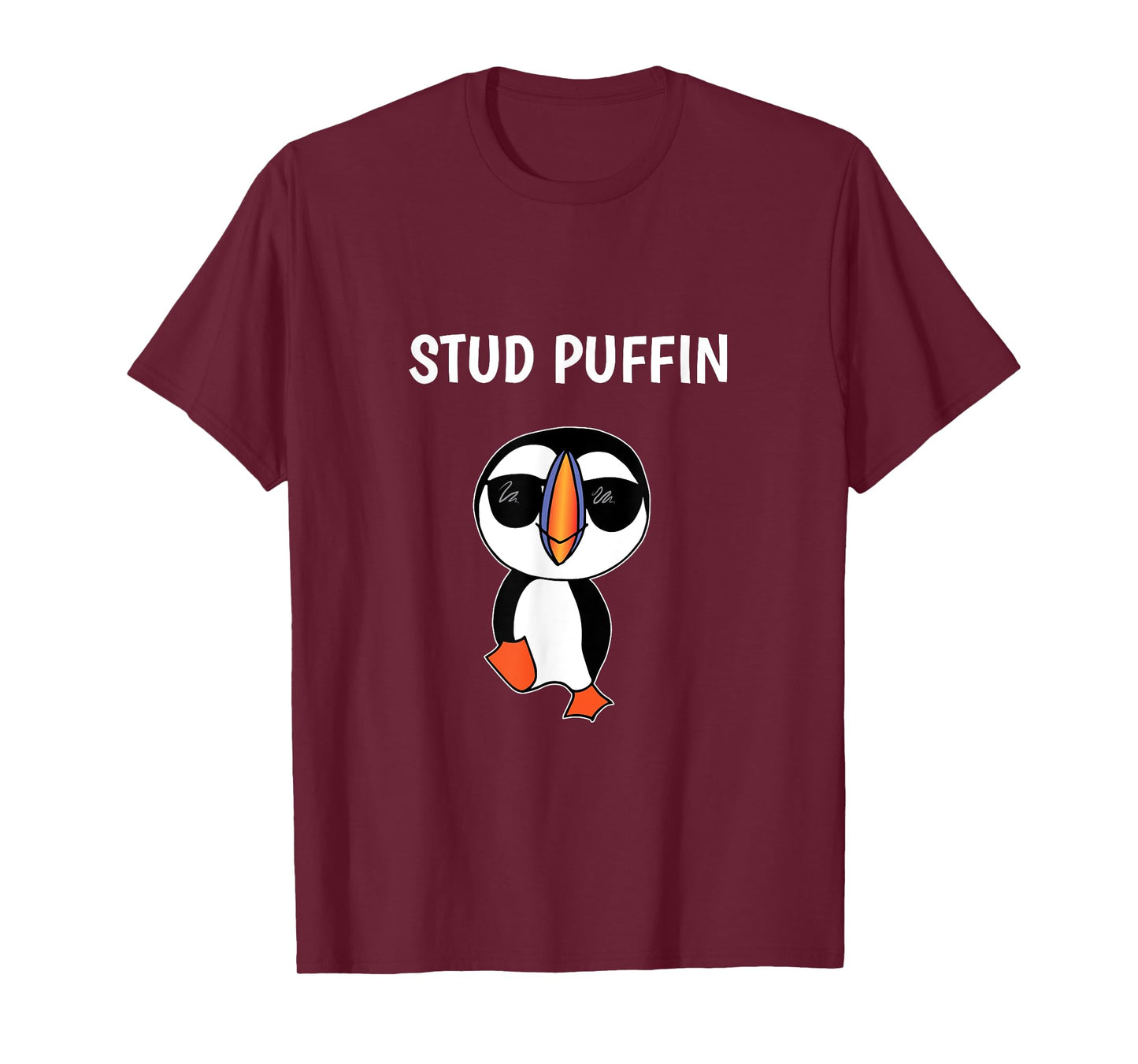 Stud Puffin - Funny Bird T-Shirt T-Shirt