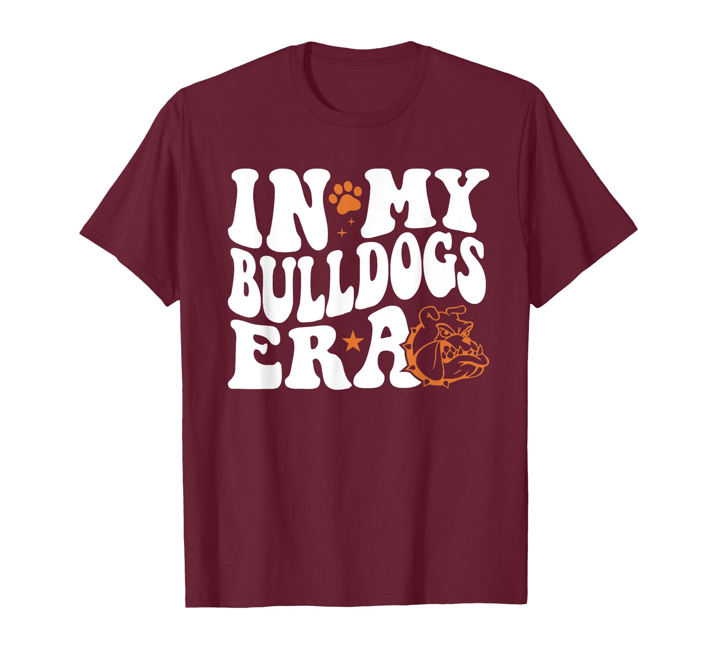 In My Bulldogs Era for Bulldog Mascot Sports Fan Men Women Girls Kids T-Shirt