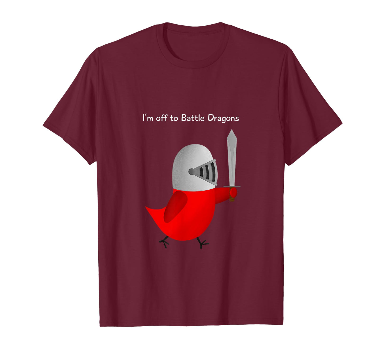 The Official Sammy Bird - I'm off to Battle Dragons T-Shirt T-Shirt