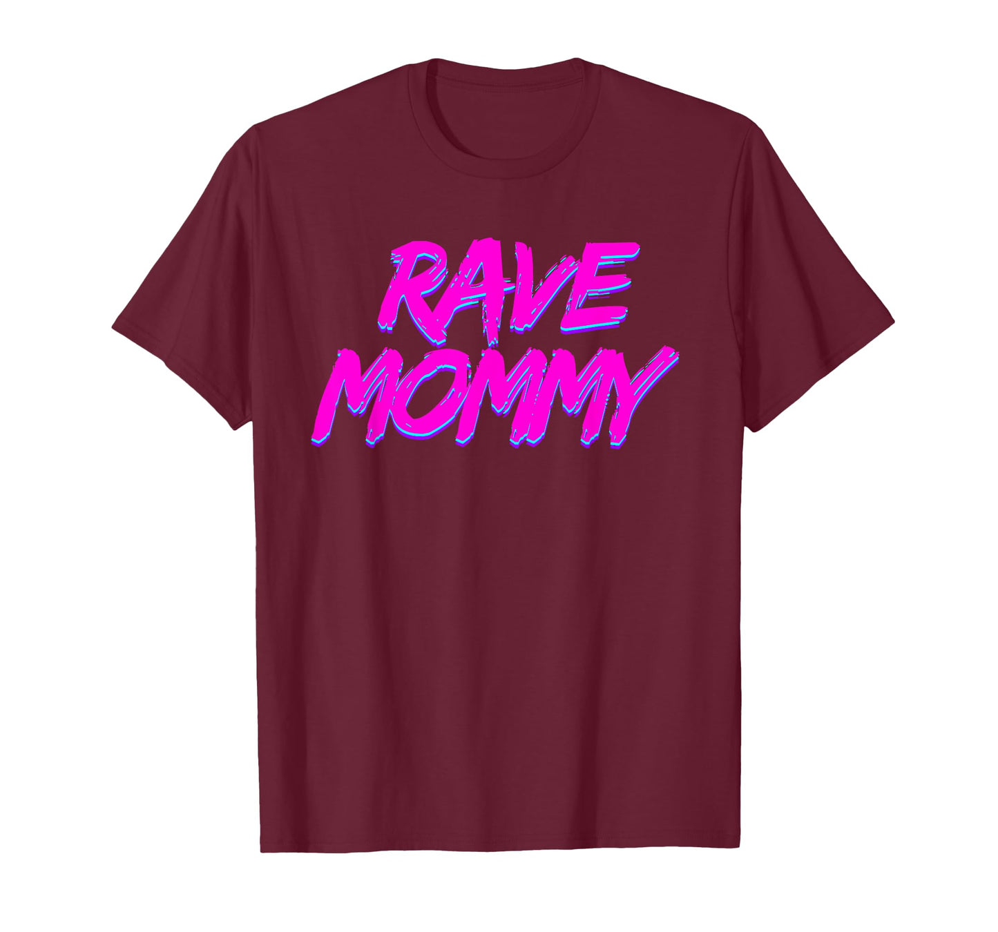 Rave Mommy Techno Rave Festival Party EDM Dance Bass Woman T-Shirt