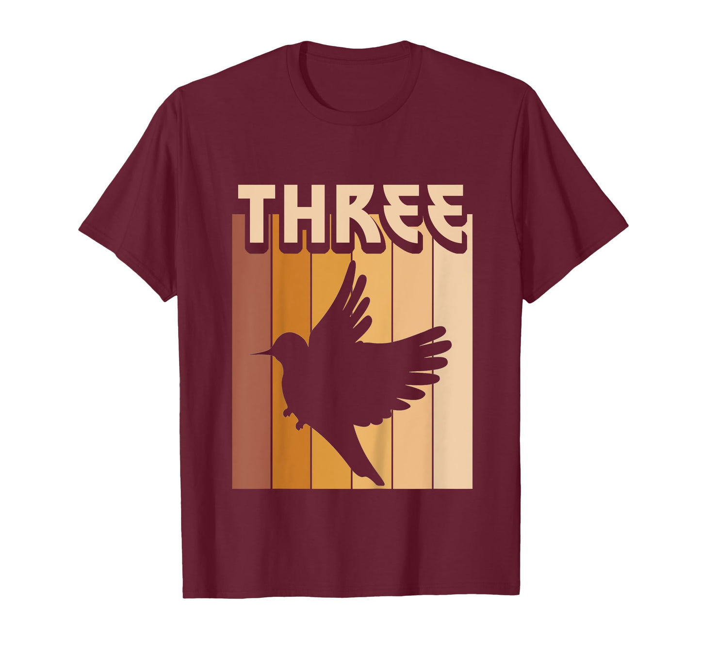 Kids 3 Year Old Bird Birthday Boy Girl 3rd Birthday Birds T-Shirt