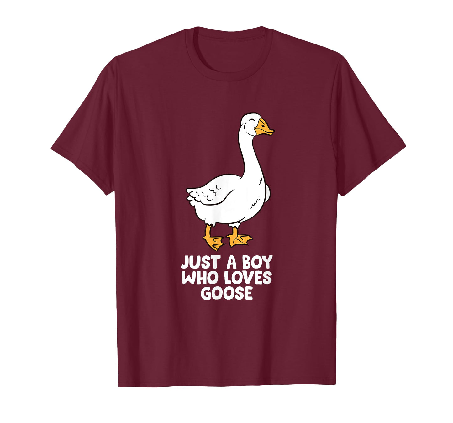 Goose Boy Gift Just a Boy Who Loves Goose T-Shirt
