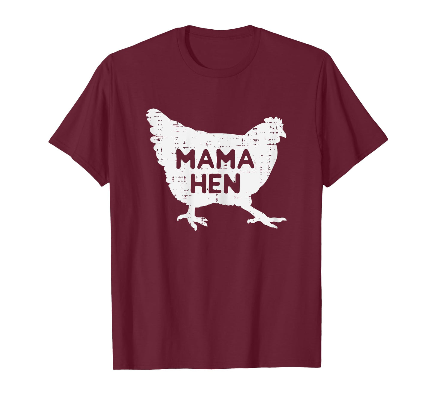 Mama Hen Chicken Funny Mothers Day Farm Farmer Mom Women T-Shirt