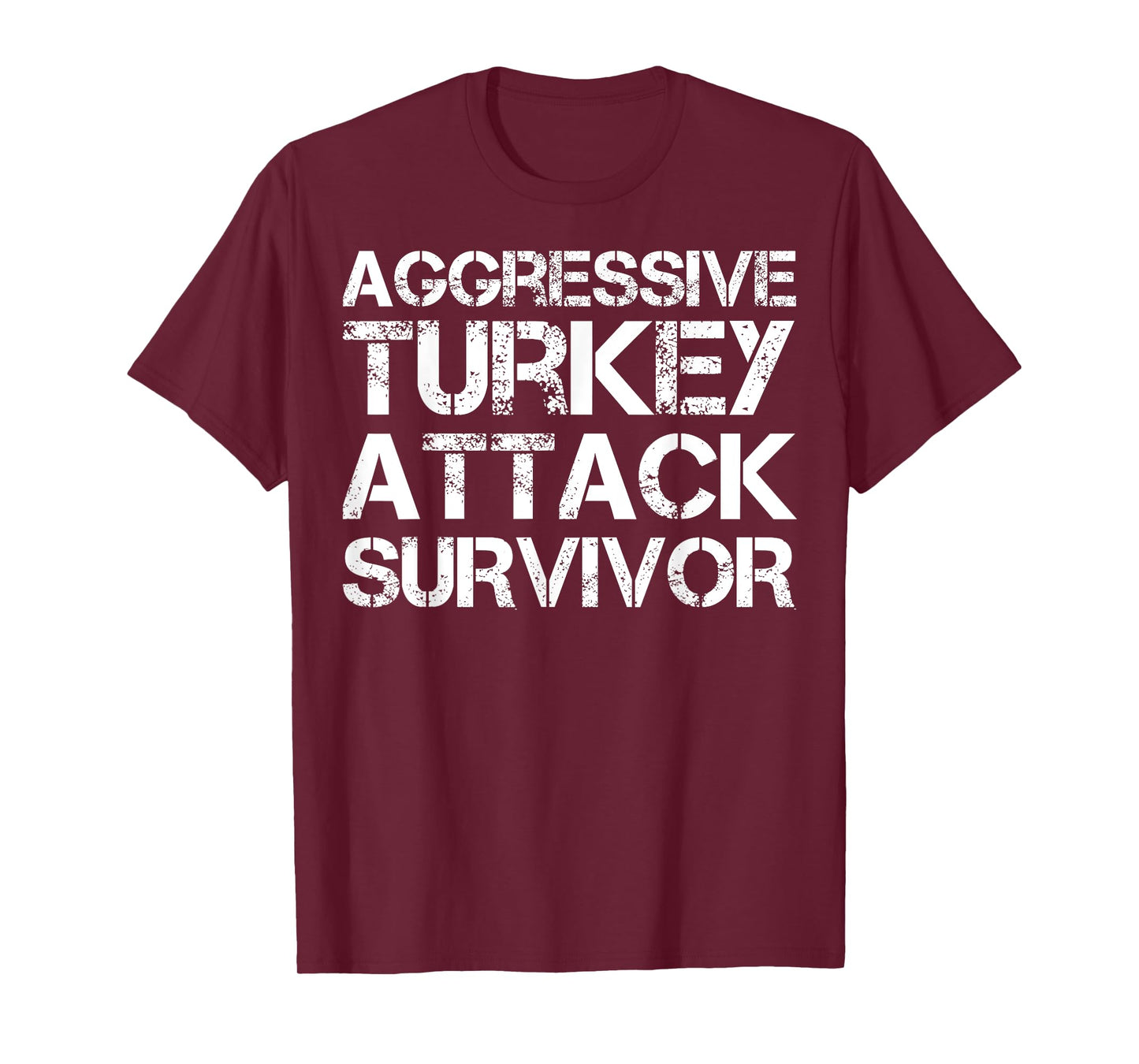 Aggressive Turkey Attack Survivor T-Shirt