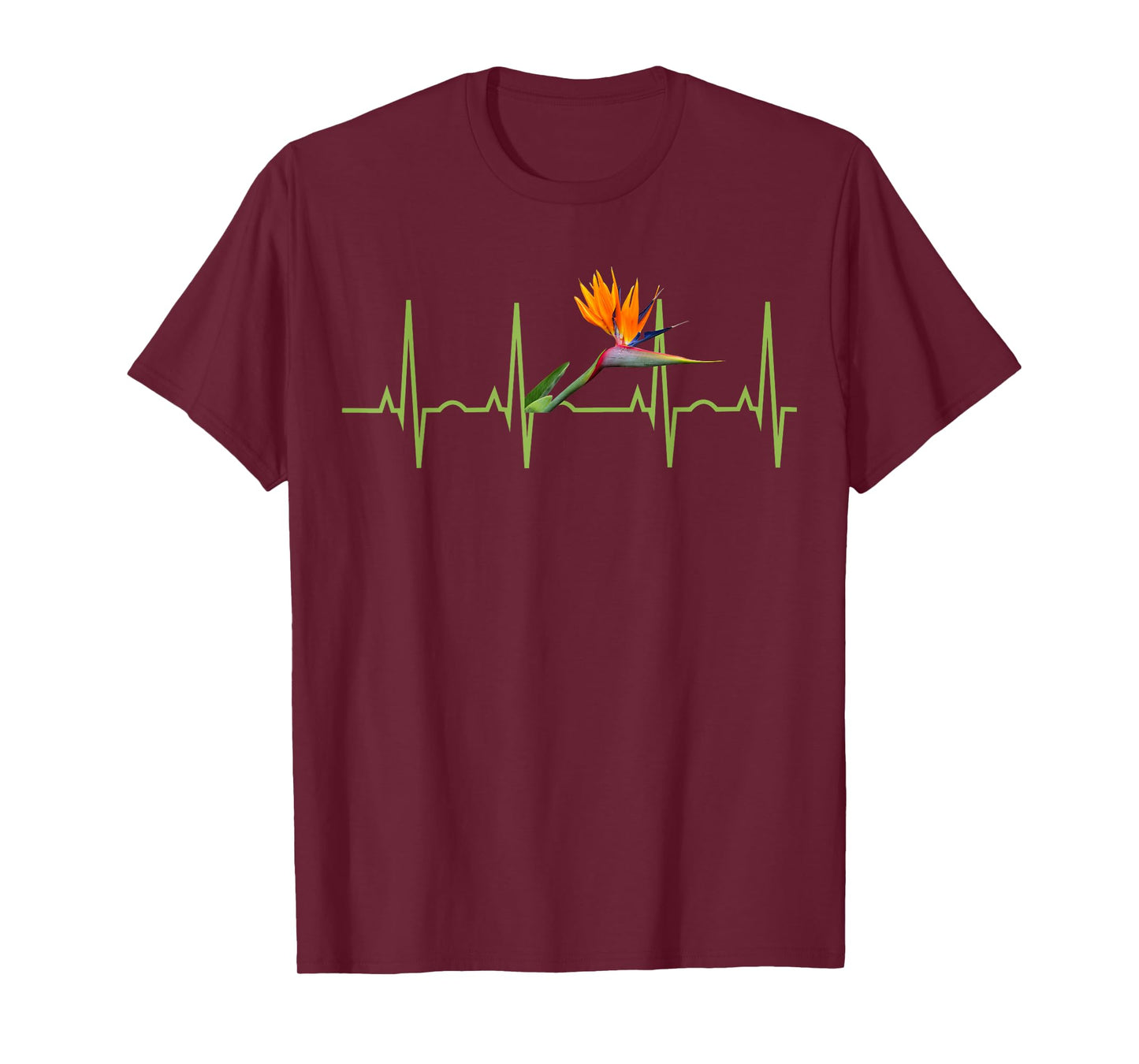 Bird of Paradise Shirt - Best Flower Heartbeat T-Shirt T-Shirt