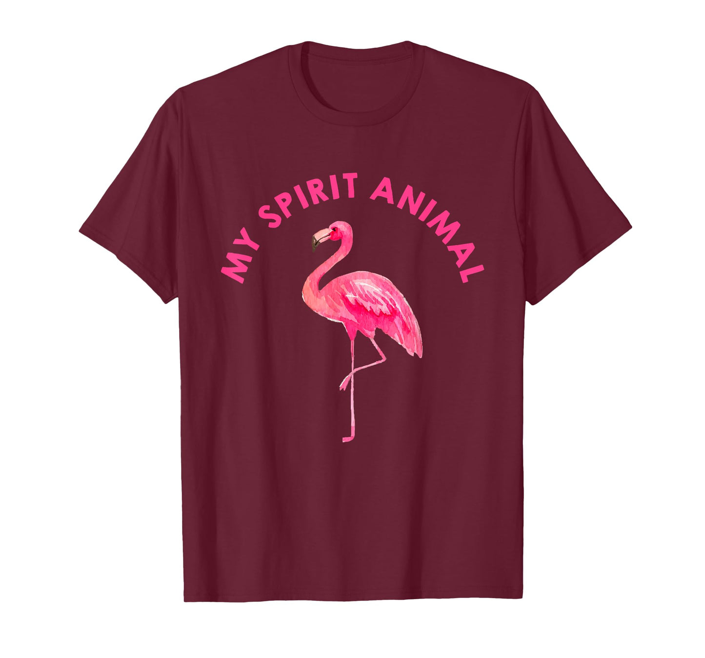 Flamingo Spirit Animal - Cute Flamingo Lover T-Shirt