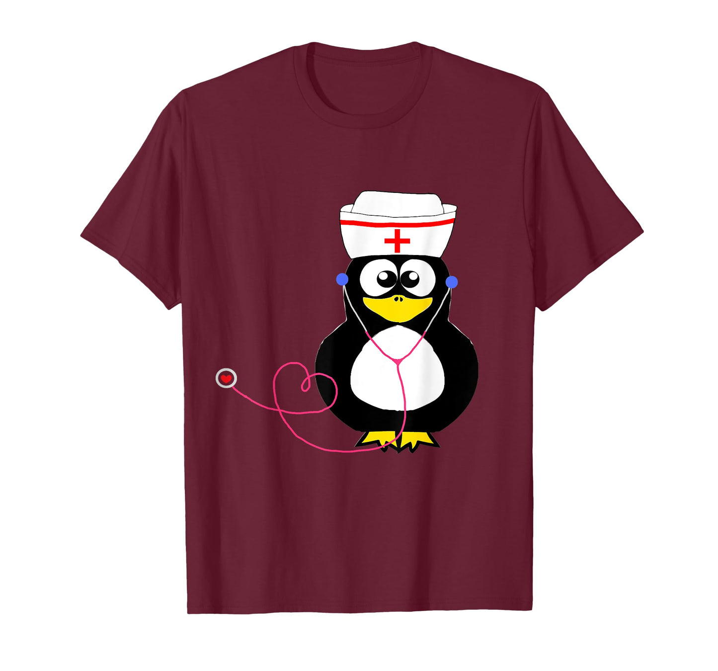 Doctor Doctor Penguin Funny Nurse Water Bird T-Shirt