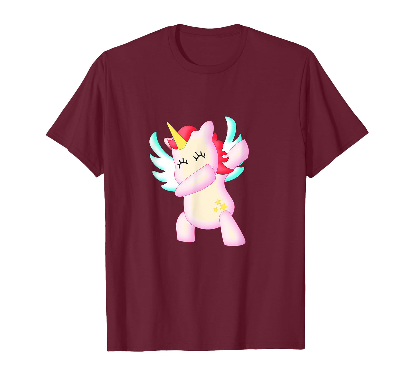 Cute Dabbing Unicorn Shirt | Funny Unicorn Angel Dab T-Shirt T-Shirt