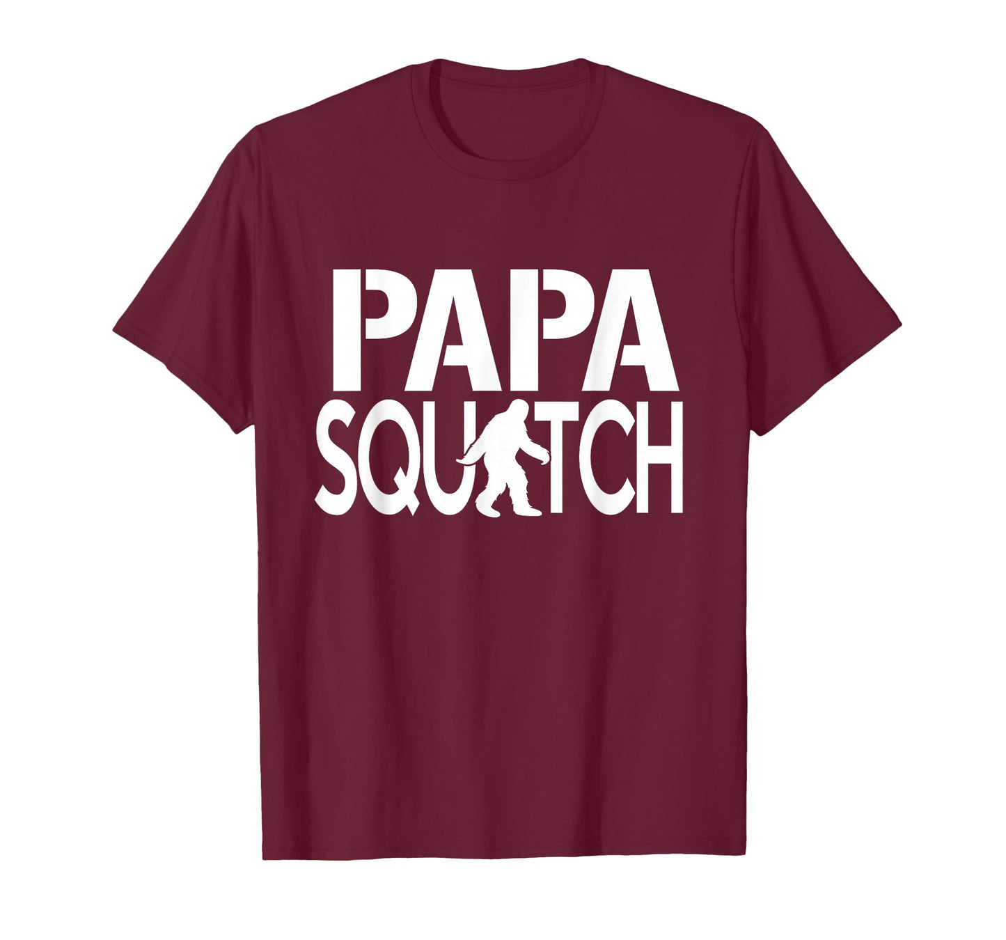 Papa Squatch Shirt - Gifts for Dad Sasquatch Bigfoot T-Shirt
