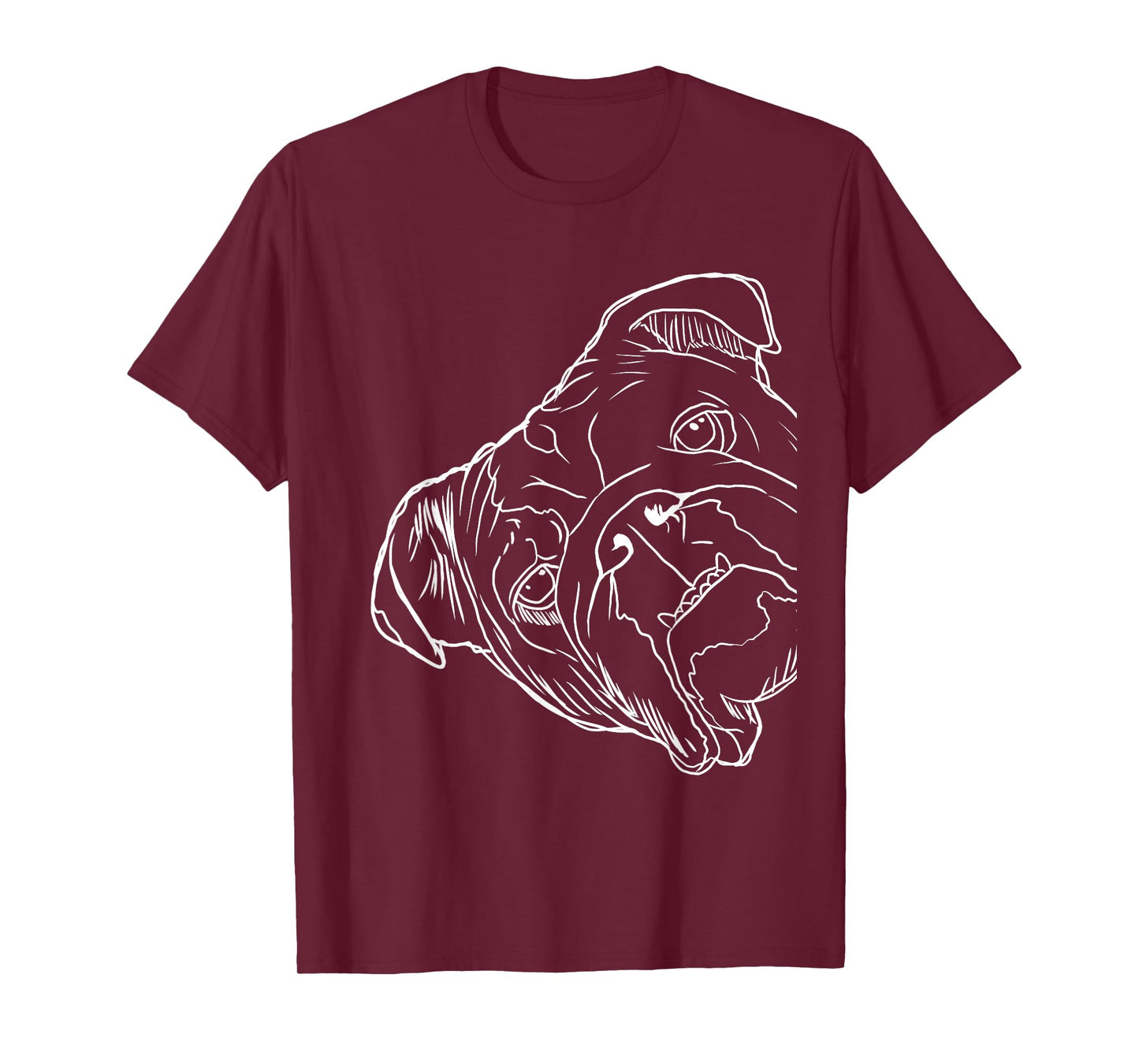 Funny Dog English Bulldog T-Shirt for Men Women Kids