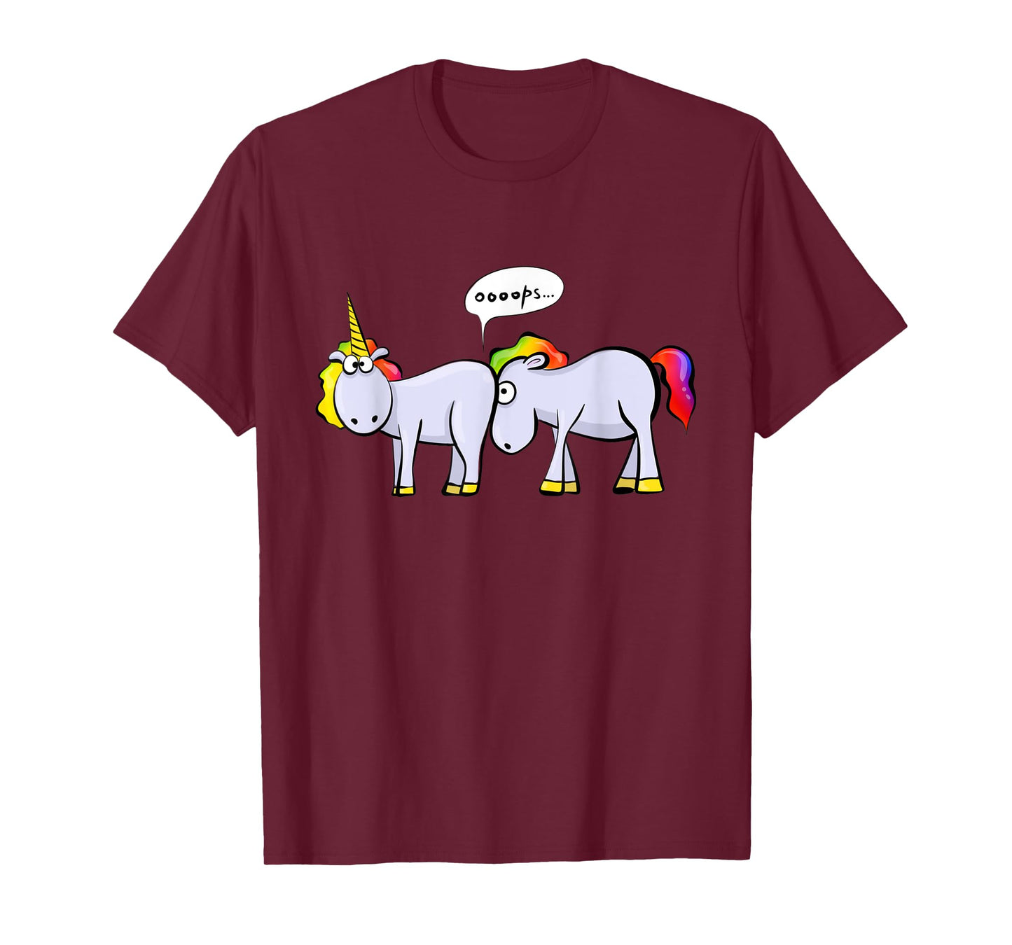 Funny Unicorn in the Butt T-Shirt