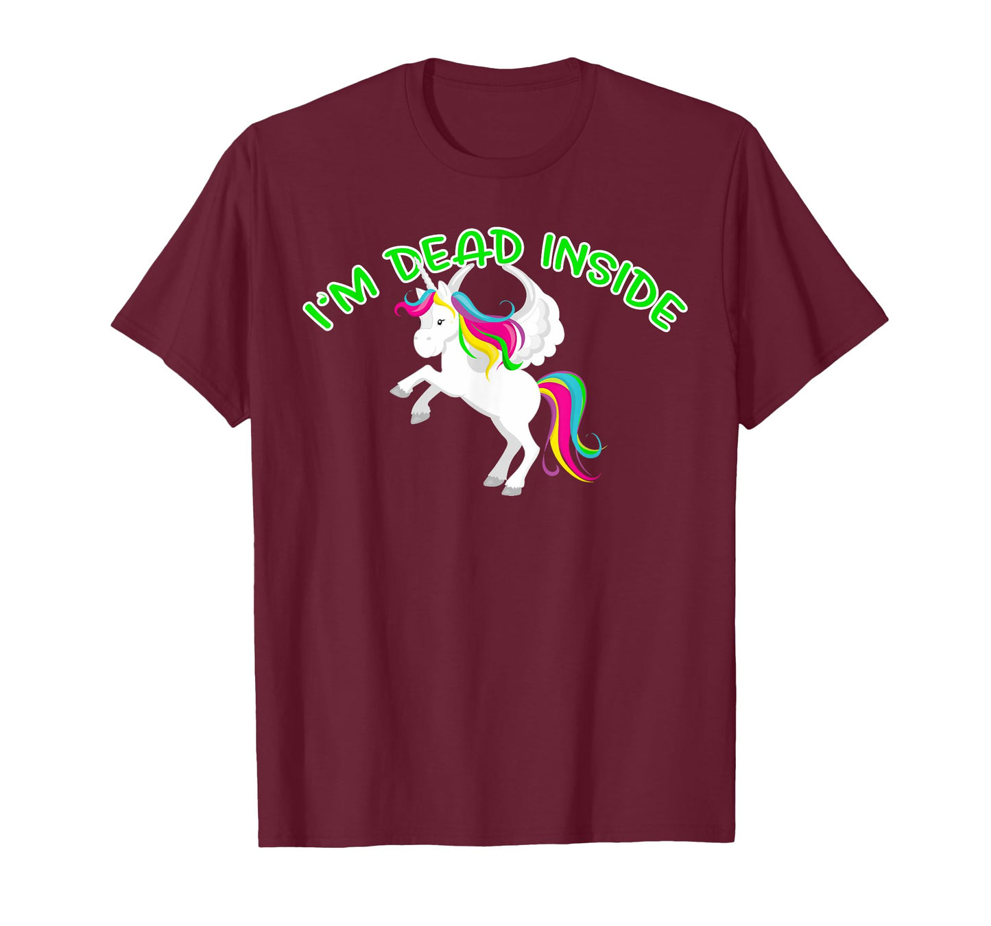 I'm Dead Inside Funny T-Shirt Unicorn T-Shirt