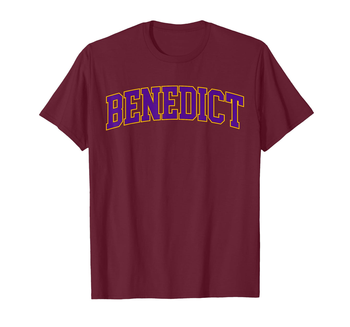 Benedict Vintage College Retro Men Women T-Shirt