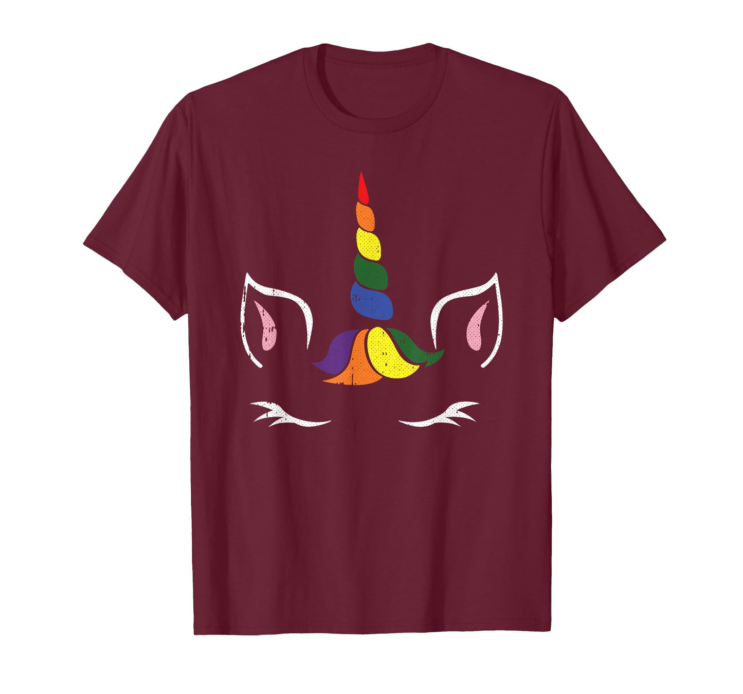 Unicorn Gay Pride Magical Rainbow Flag Proud LGBT-Q Ally T-Shirt