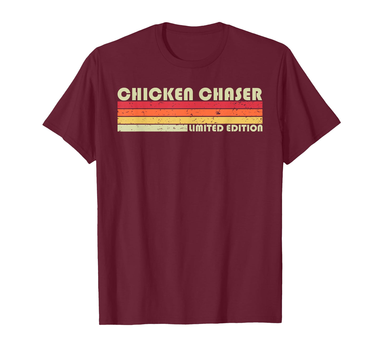 CHICKEN CHASER Funny Job Title Profession Birthday Worker T-Shirt