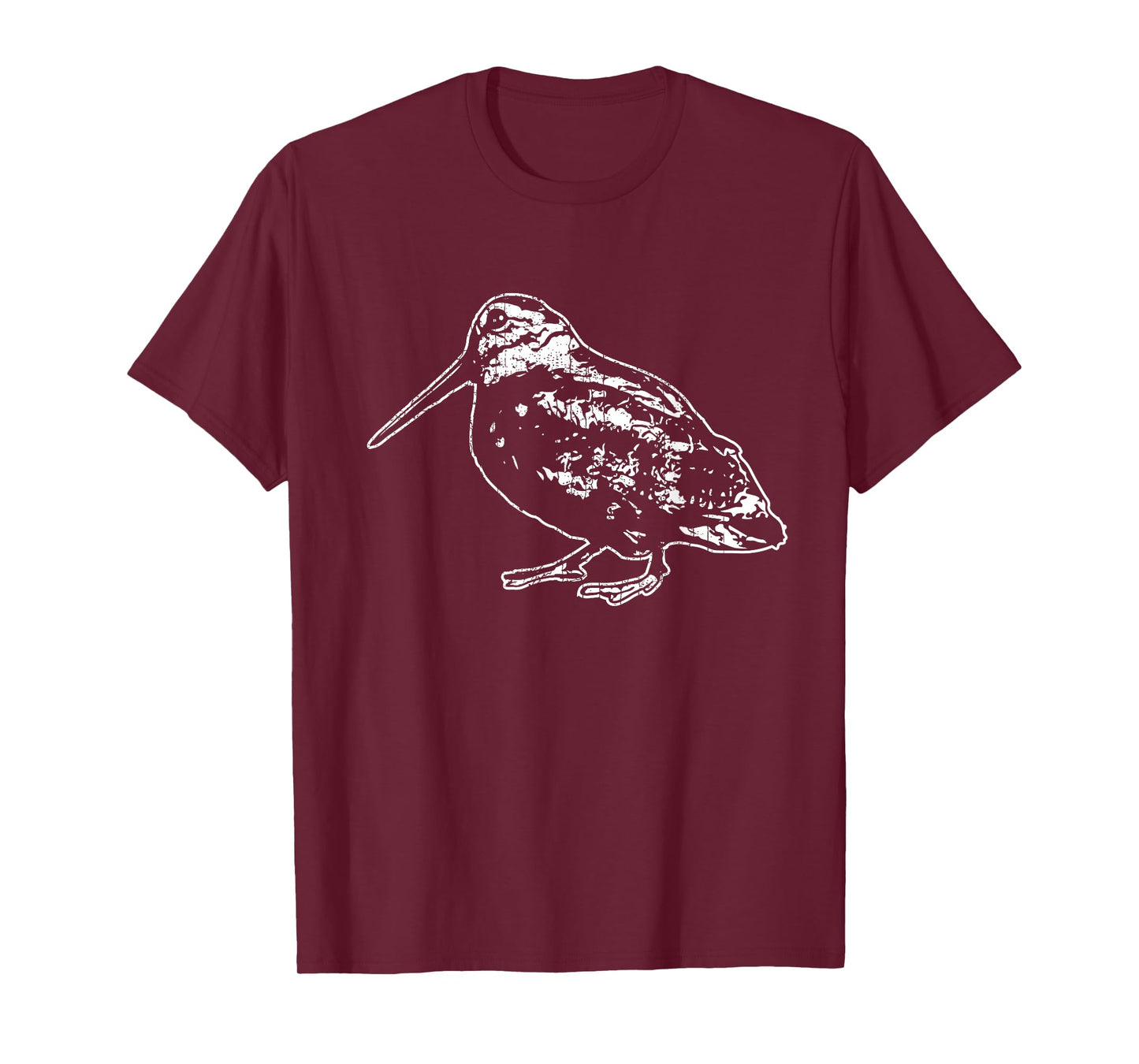 Retro Woodcock Hunter Timberdoodle Bogsucker Hokumpoke Gifts T-Shirt